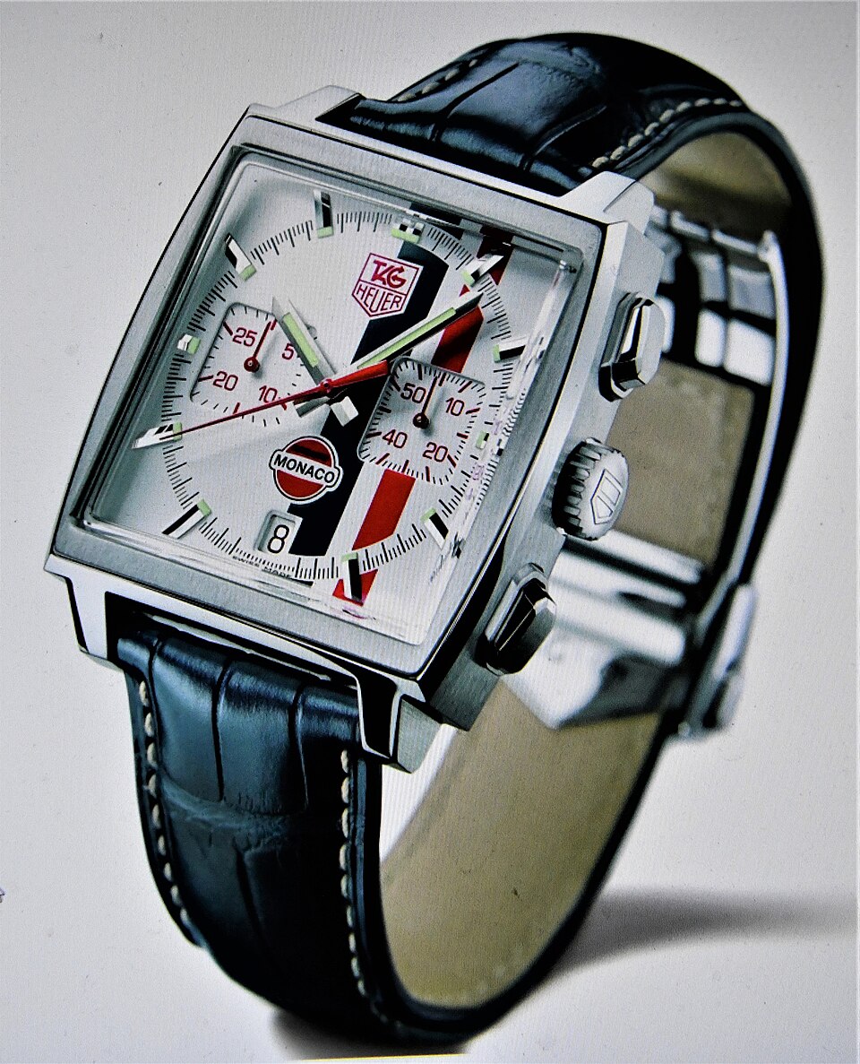 TAG Heuer Monaco: Limited edition Steve McQueen Monaco CW2118 with white dial