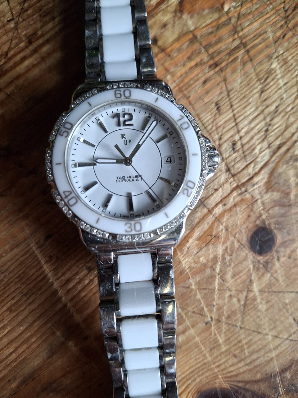 TAG Heuer Formula: Formula 1 quartz, steel and ceramic, ref. WAH1213.BA0861 (per file description)