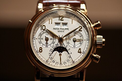 Patek Philippe Split-Seconds Chronograph: Ref. 5004 (per the file description)