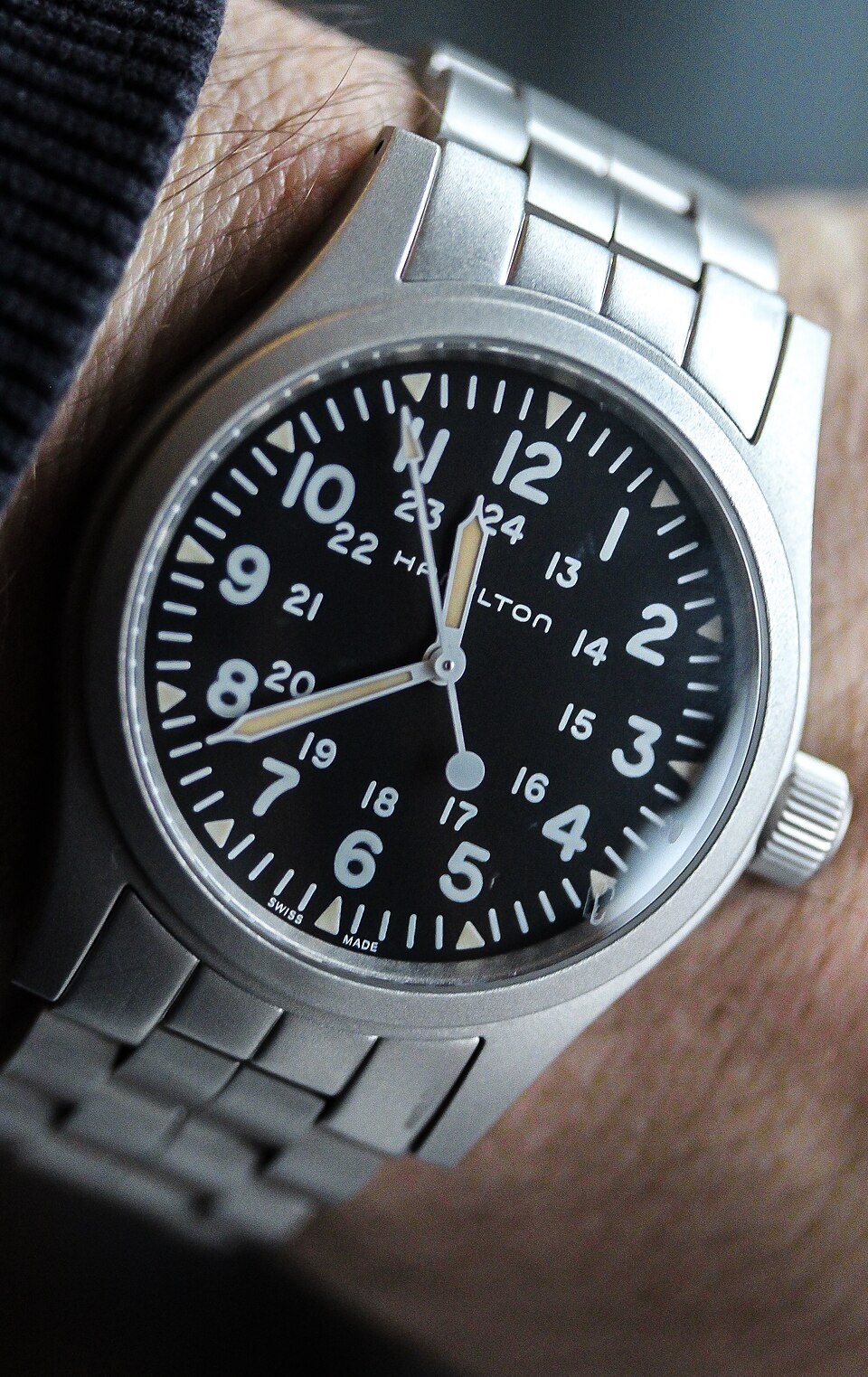 Hamilton Khaki Field: Khaki Field Mechanical 38 (file description: 'Hamilton Khaki Field Mechanical 38')