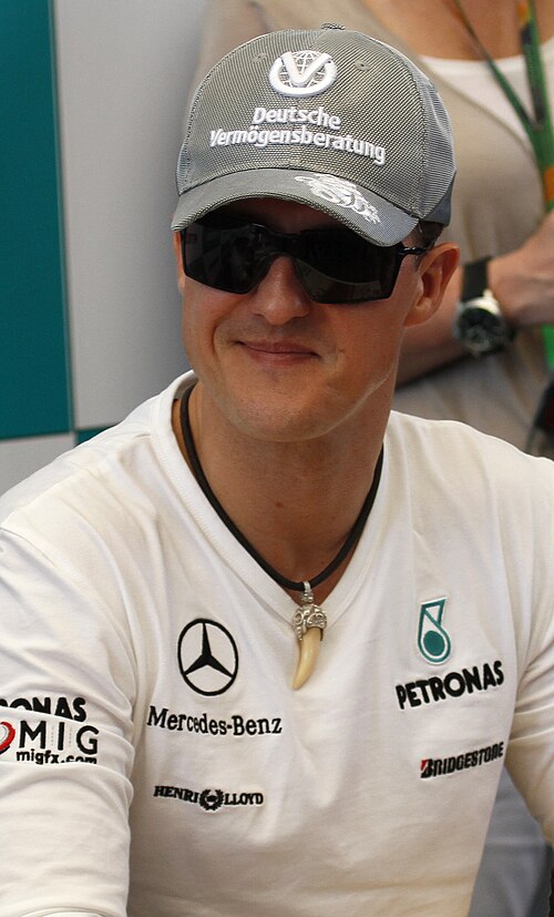 Michael Schumacher: Michael Schumacher (Mercedes GP) at an autograph session, Malaysian Grand Prix, 4 April 2010