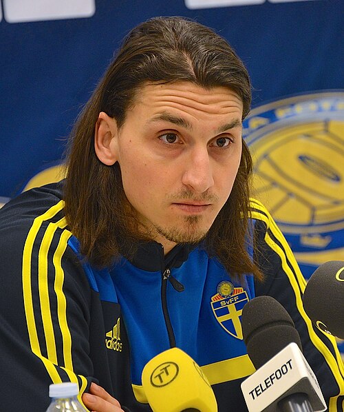 Zlatan Ibrahimović: Zlatan Ibrahimovic at a press conference, 21 March 2013