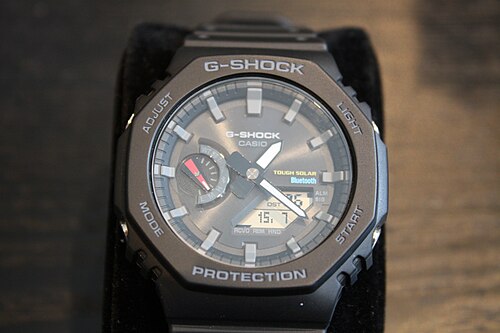 Casio G-Shock: G-Shock GA-B2100-1A (solar Bluetooth version of the GA-2100 octagonal 2100 line)